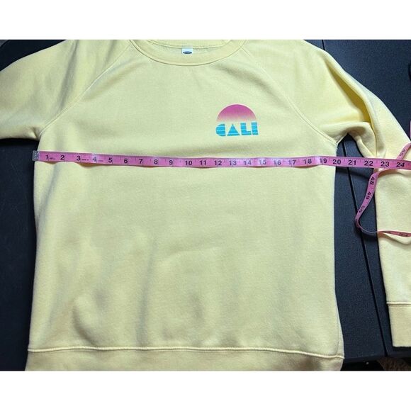 Old Navy Cali Sunrise Graphic Print Sweatshirt Size M - Picture 5 of 10
